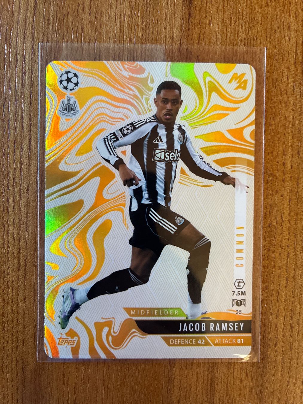 Topps Carte collezionabili: Match Attax Madness Jacob Ramsey Newcastle – Usato da Wangenried venduto da Garagara
