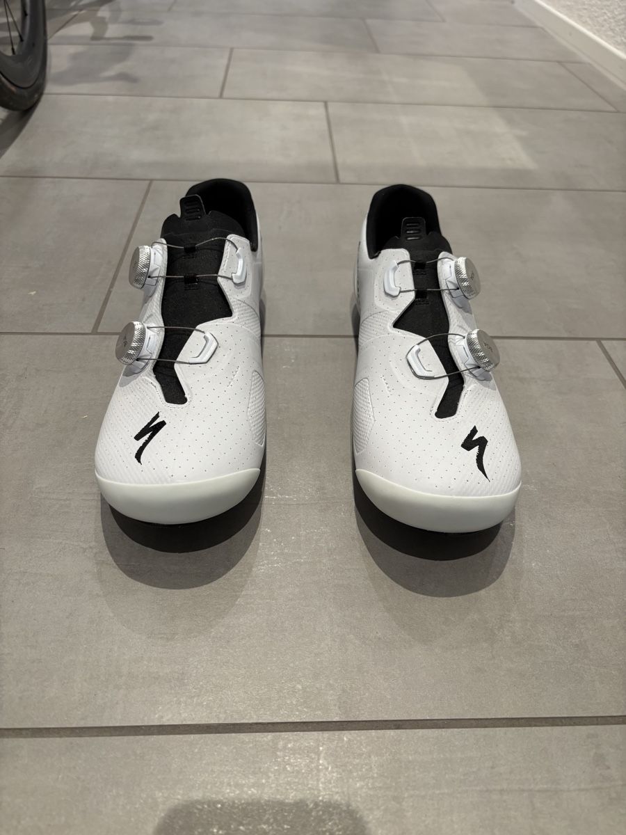 Specialized Scarpe da uomo: Specialized S-Works Torch schuhe - Weiss Team – Nuovo e nell'imballaggio originale da Frasnacht venduto da Coccobello35