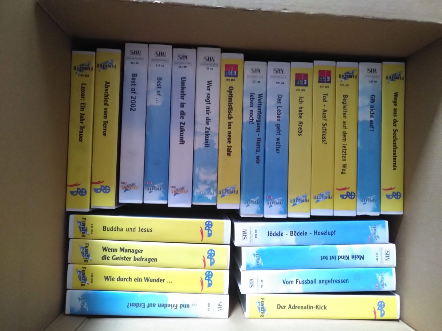 Tutti i VHS: Videos "Fenster zum Sonntag" – Usato da Grüningen venduto da Elch67 2