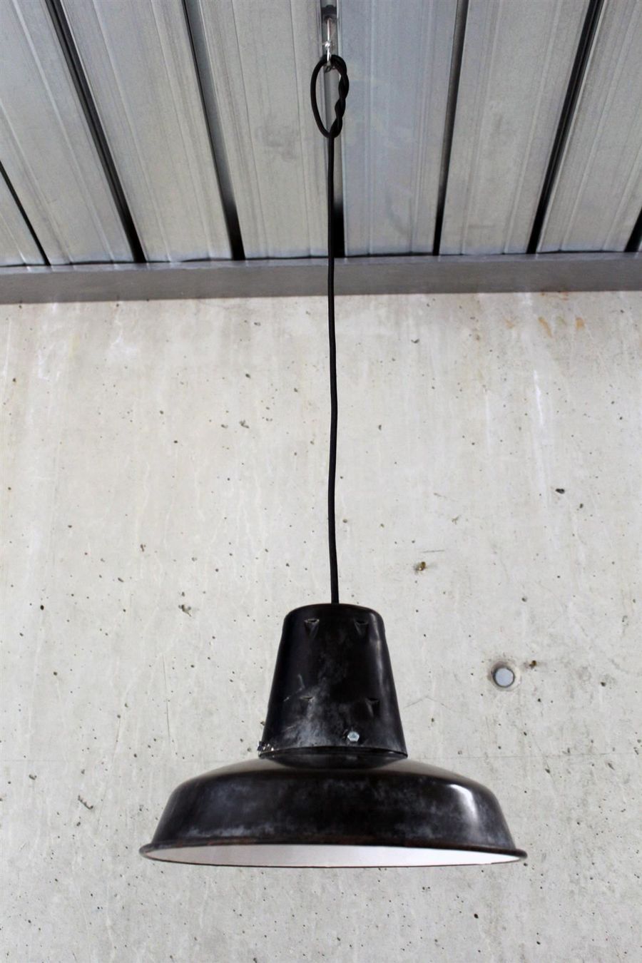 Lampadari & plafoniere: Industriedesign - Emaille - Pendelleuchte. Original von 1920 – Usato da Bern venduto da kultiges 1