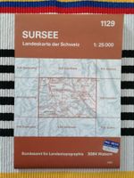 1129 Sursee🌞1:25'000 Landeskarte der Schweiz
