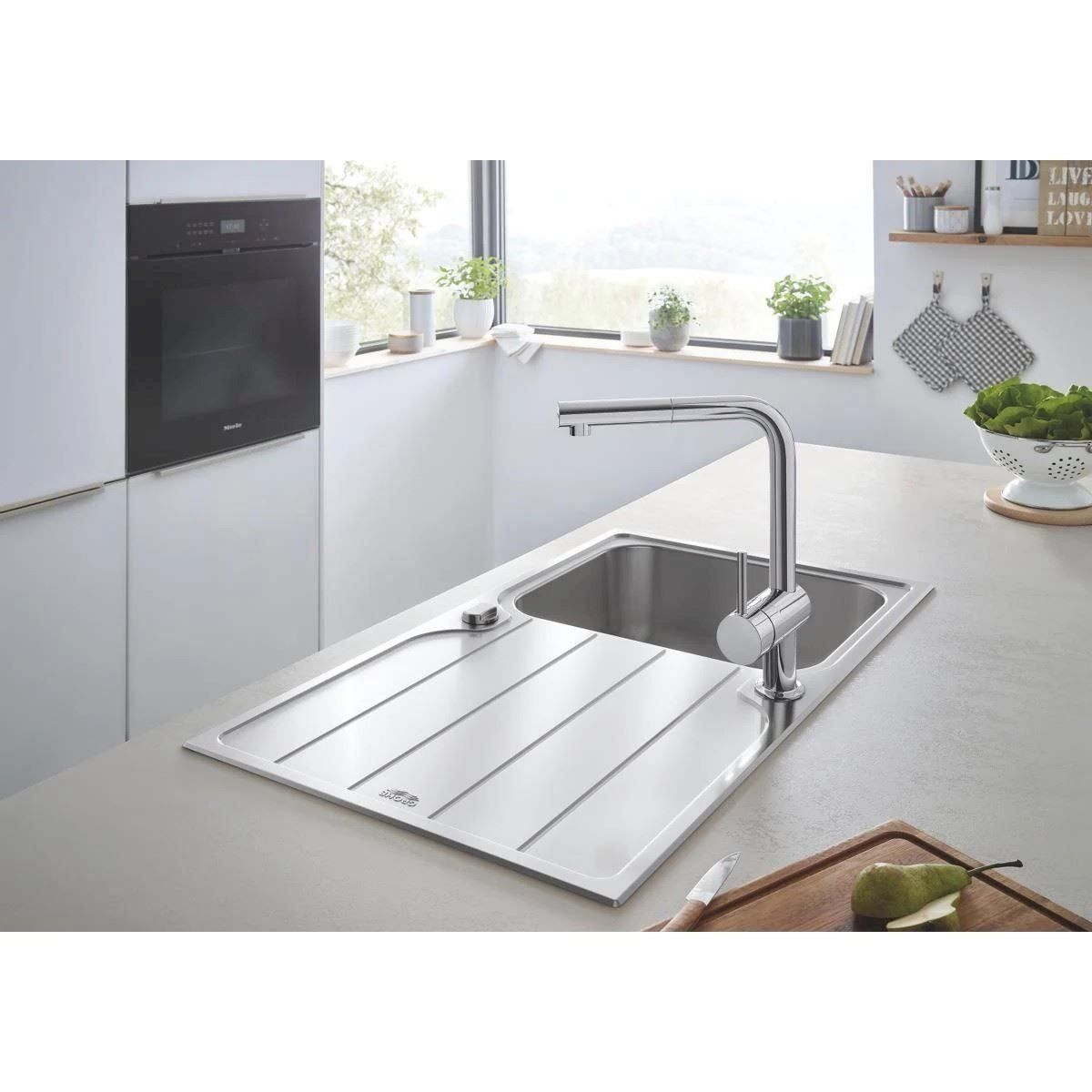 Grohe Rubinetteria: Grohe Minta Spültischbatterie chrom – Nuovo e nell'imballaggio originale da Bottighofen venduto da zaap 2