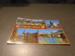Ansichtskarte Gruss aus Arosa, gelaufen