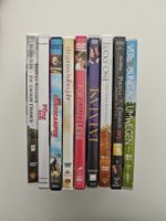 DVD Sammlung - 8 Spielfilme verschiedene Genre