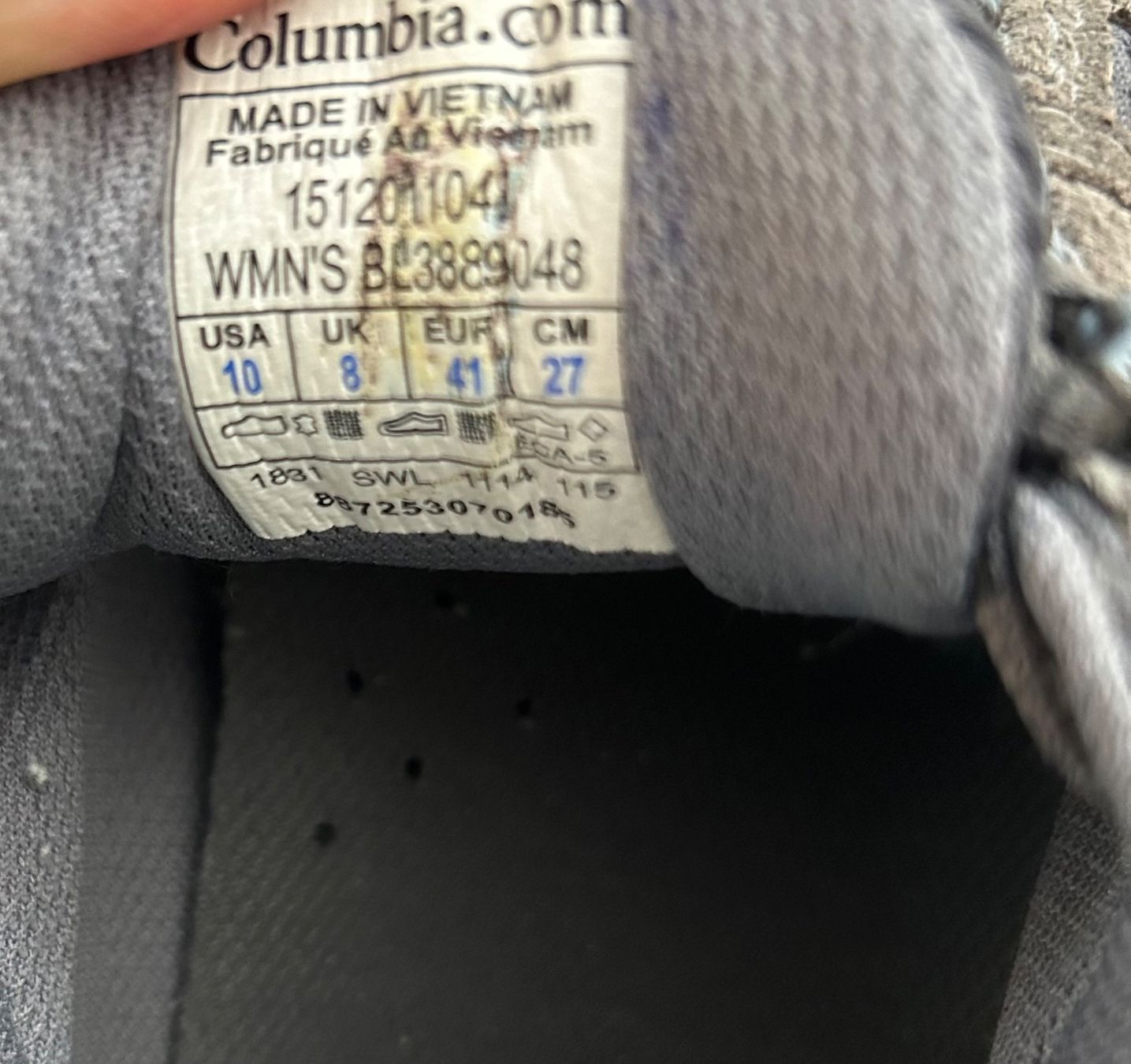 Columbia Chaussures hommes: Wanderschuhe Columbia Gr.41(27 cm.) – D'occasion à Horn par Resvi 4