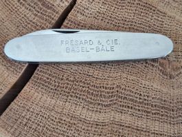 1 vintage Taschenmesser Werbemesser Wenger Tahara Fresard