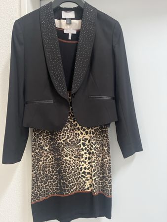 Festtages-Set, Kleid + Kurzjacke