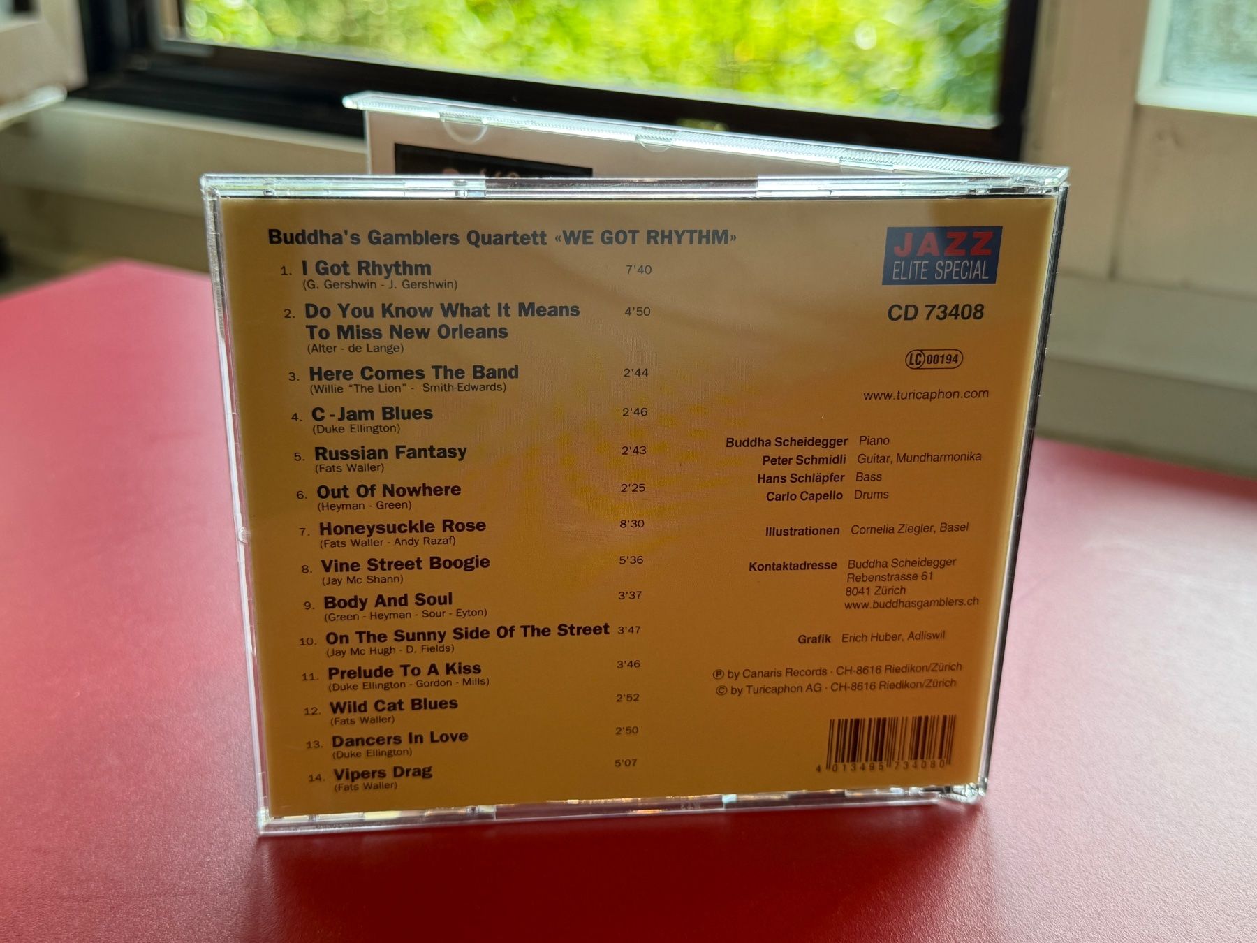 CDs: Buddha's Gamblers Quartett - We Got Rhythm - KA02B – D'occasion à Küsnacht ZH par JazzRecords 1