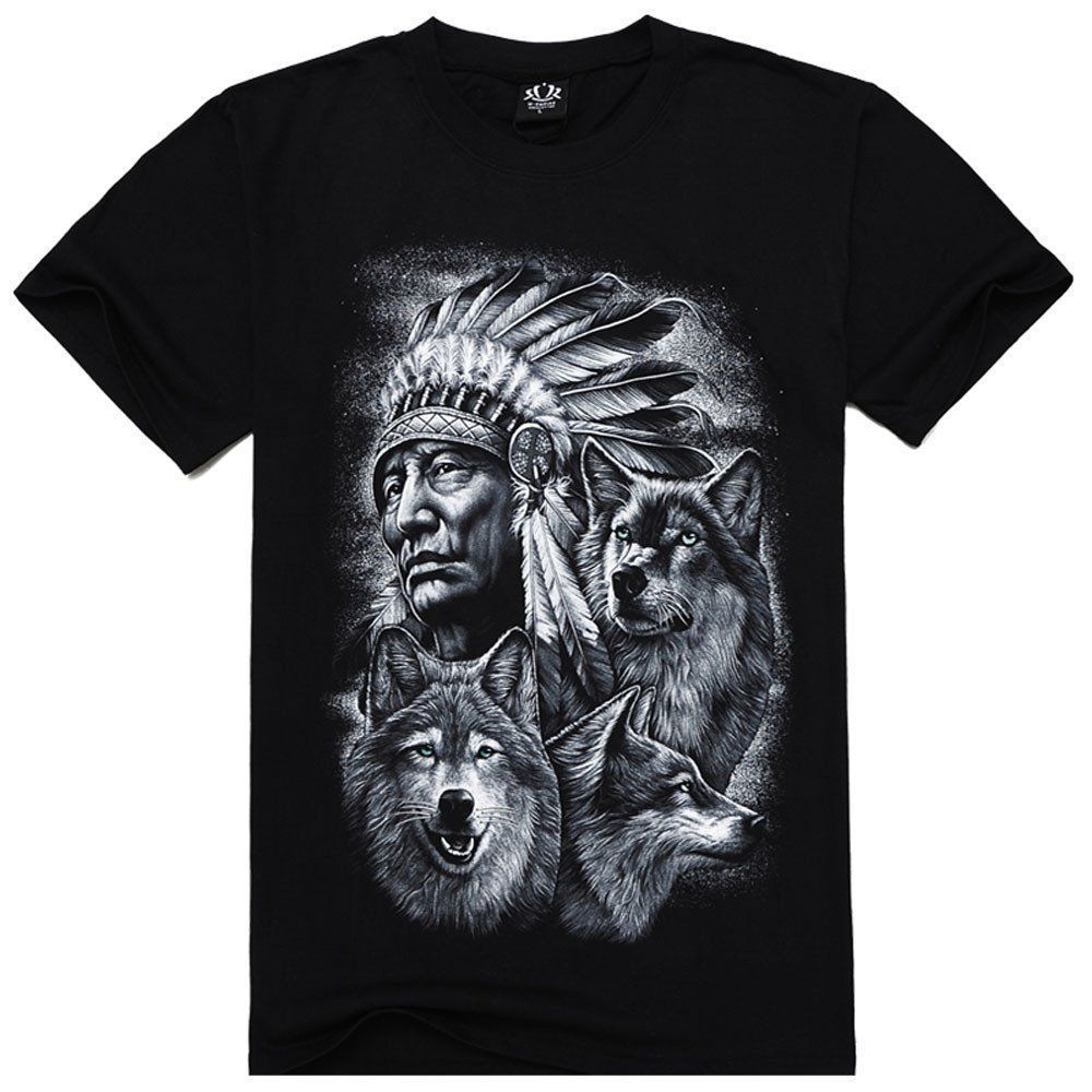 T-shirt: T-Shirt Indianer- NEU – Nuovo e nell'imballaggio originale da Ibach venduto da fantasyfashion