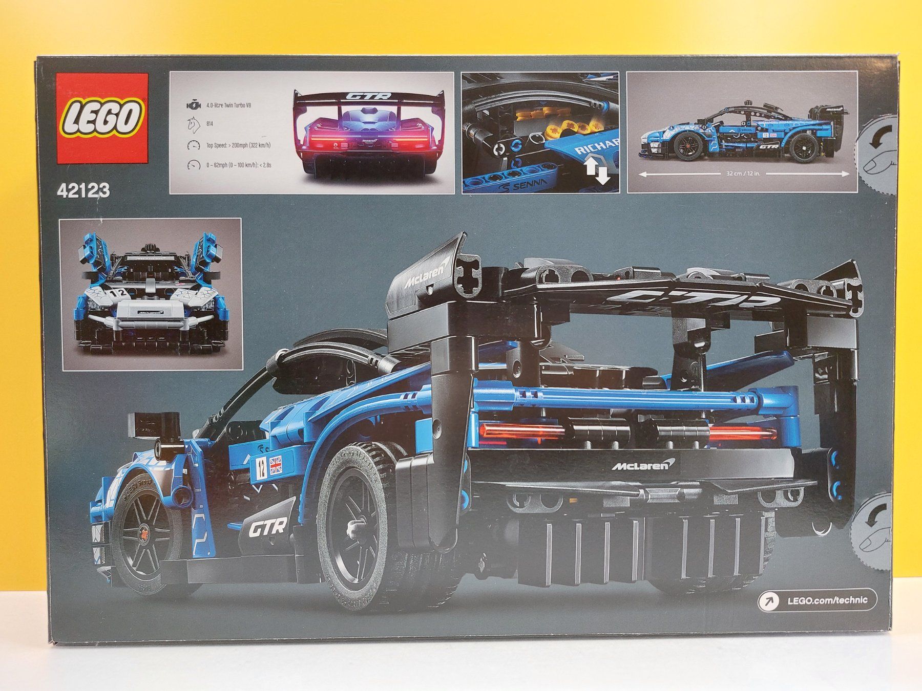 Lego Kit di costruzioni: LEGO  Technic 42123 McLaren Senna GTR NEU – Nuovo e nell'imballaggio originale da St.Gallen venduto da TinasBauundSpiel 1