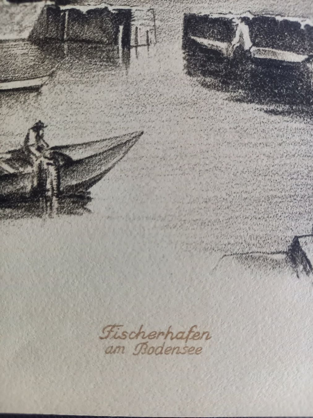 Grafiken & Lithographien: Ernst Emil Schlatter - Port de pêche lac de Constance – Gebraucht aus Genève von eti_lnc7 2