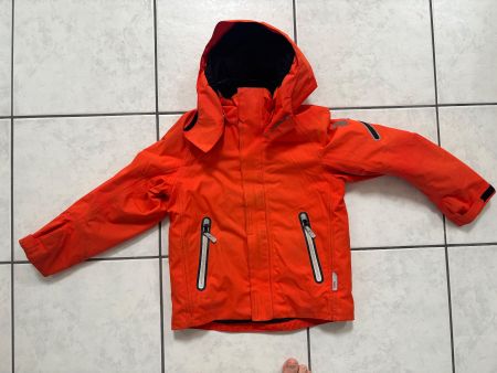 Reima Tec Skijacke orange, Grösse 128