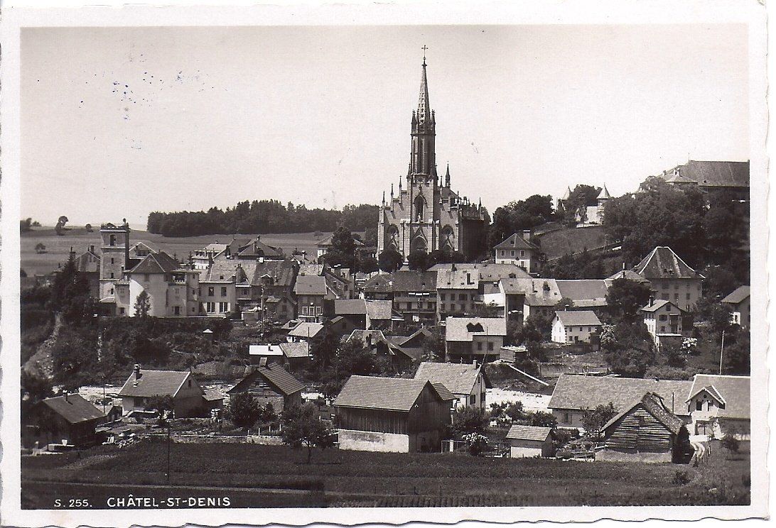 Cartes postales: CHÂTEL ST. DENIS – D'occasion à Les Verrières par Scampi0