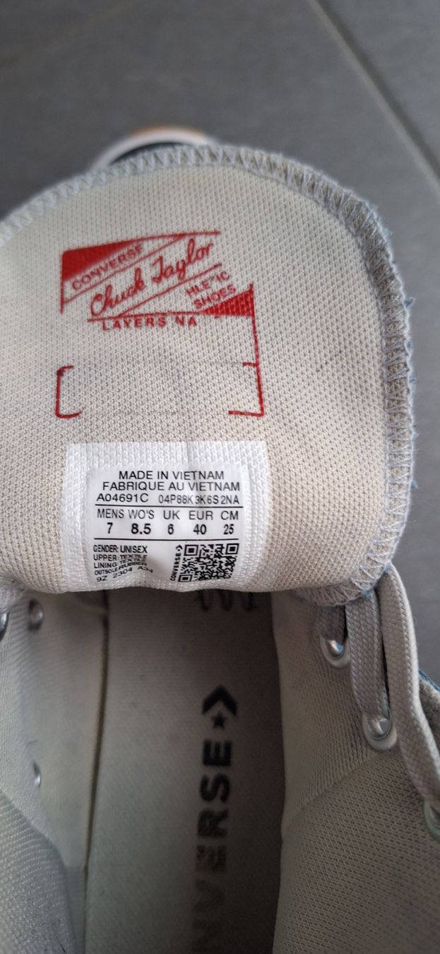 Converse Scarpe da uomo: Converse, RUN STAR HIKE, bleu – Nuovo (secondo la descrizione) da Lussery-Villars venduto da pousinete02 5