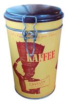 Blechdose antik Kaffee Cavelty Zürich