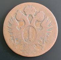 1 Kreuzer C 1800 Österreich Austria Münze Coin Money Monnaie