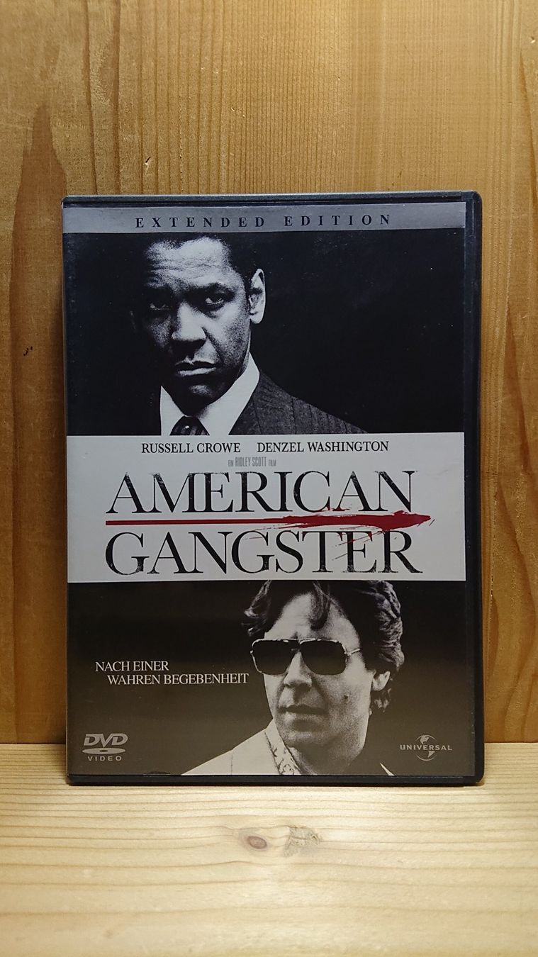 Tous les DVDs: AMERICAN GANGSTER DVD mit Denzel Washington – D'occasion à Wilderswil par Exebub