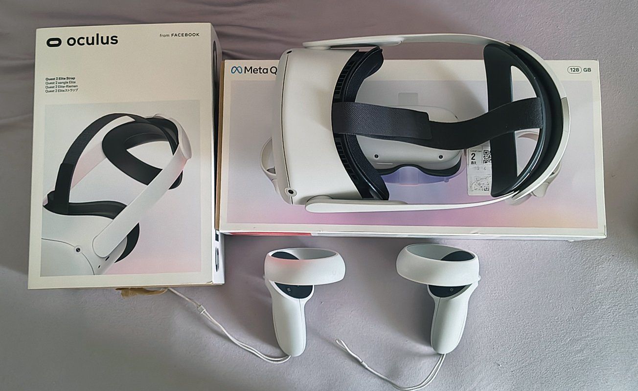 Meta Casco VR: Meta Quest 2 + viel Zubehör – Usato da Zürich venduto da Zakfu 1