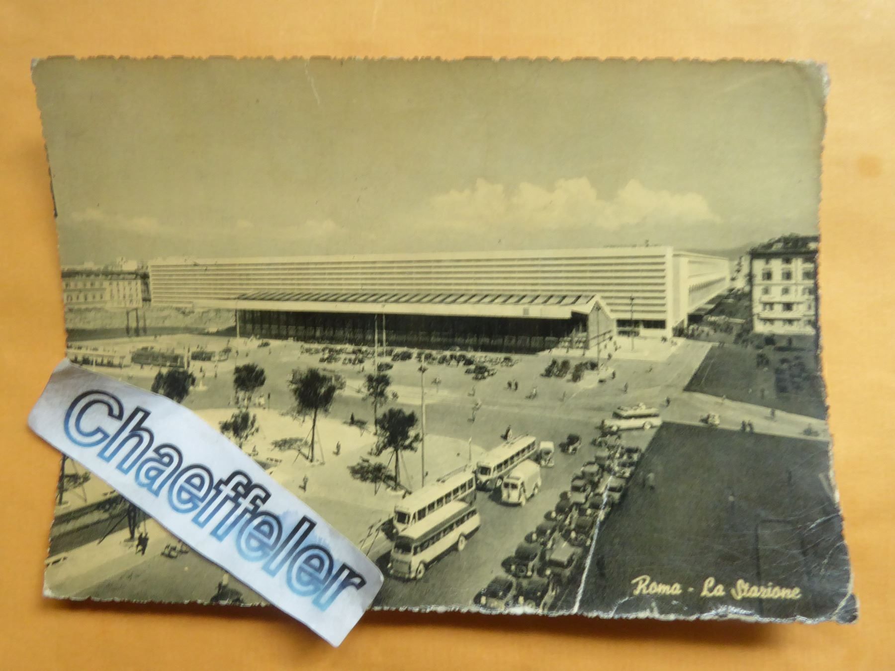 Cartoline postali: 1953  Roma - La Stazione – Difettoso da Zürich venduto da Chaeffeler