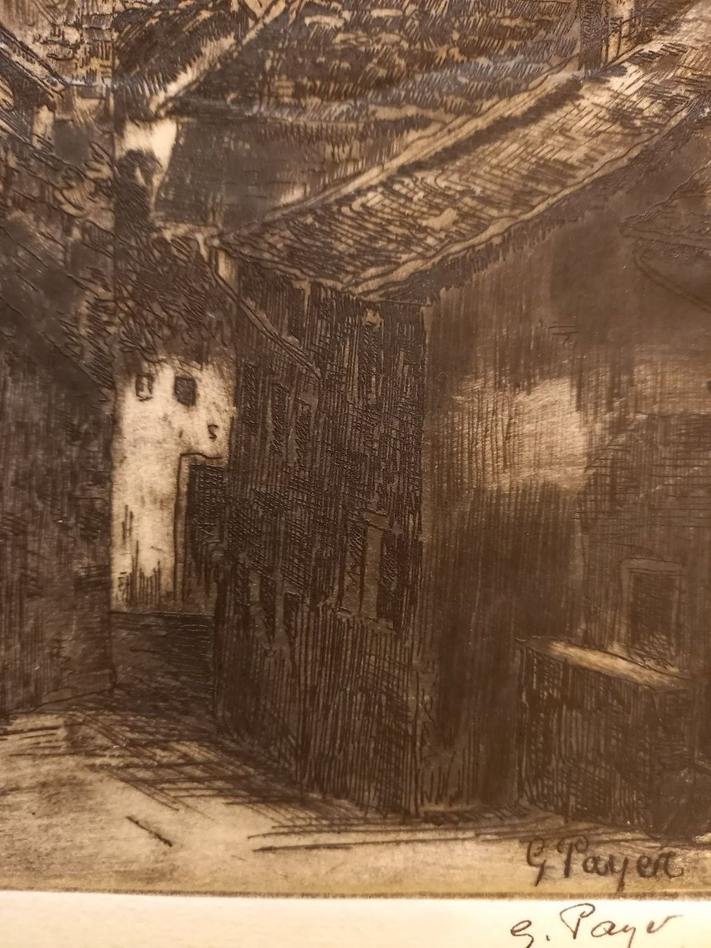 Dipinti: Georges PAYER(1879-1946) St-Saphorin – Usato da Lausanne venduto da leneko 3