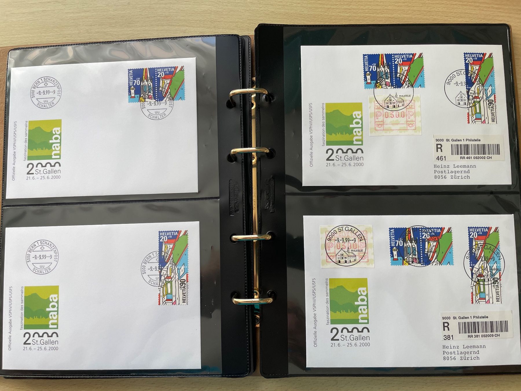 Alle Briefmarken: Magnifique classeur ouatiné à thème – Gebraucht aus Sonceboz-Sombeval von Comment2 6