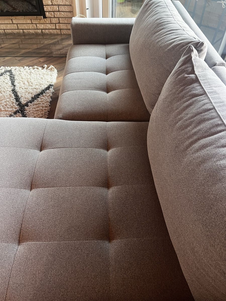 Sofas: Ecksofa grau 215x160 – Gebraucht aus Jenins von apfelapfel123 1