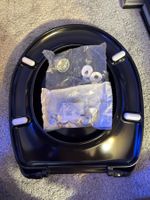 WC-Sitz in Schwarz Ungebraucht