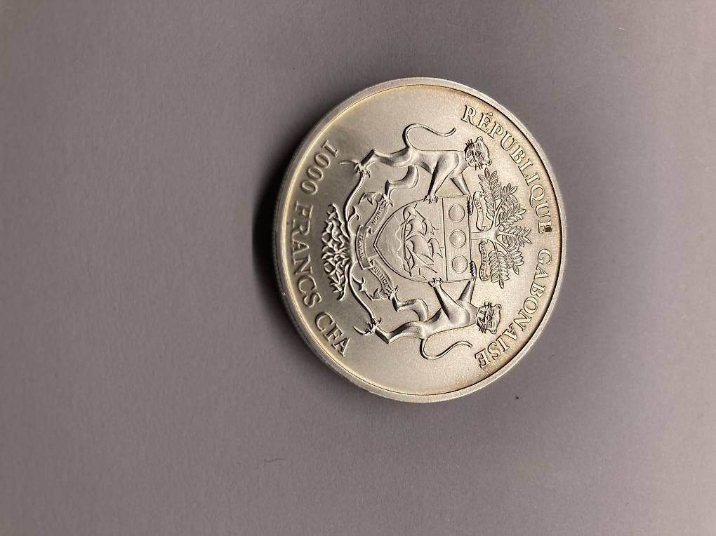 Tutti le monete: 1oz Gabun Springbock Silver – Nuovo (secondo la descrizione) da Algetshausen venduto da gunner1879 1