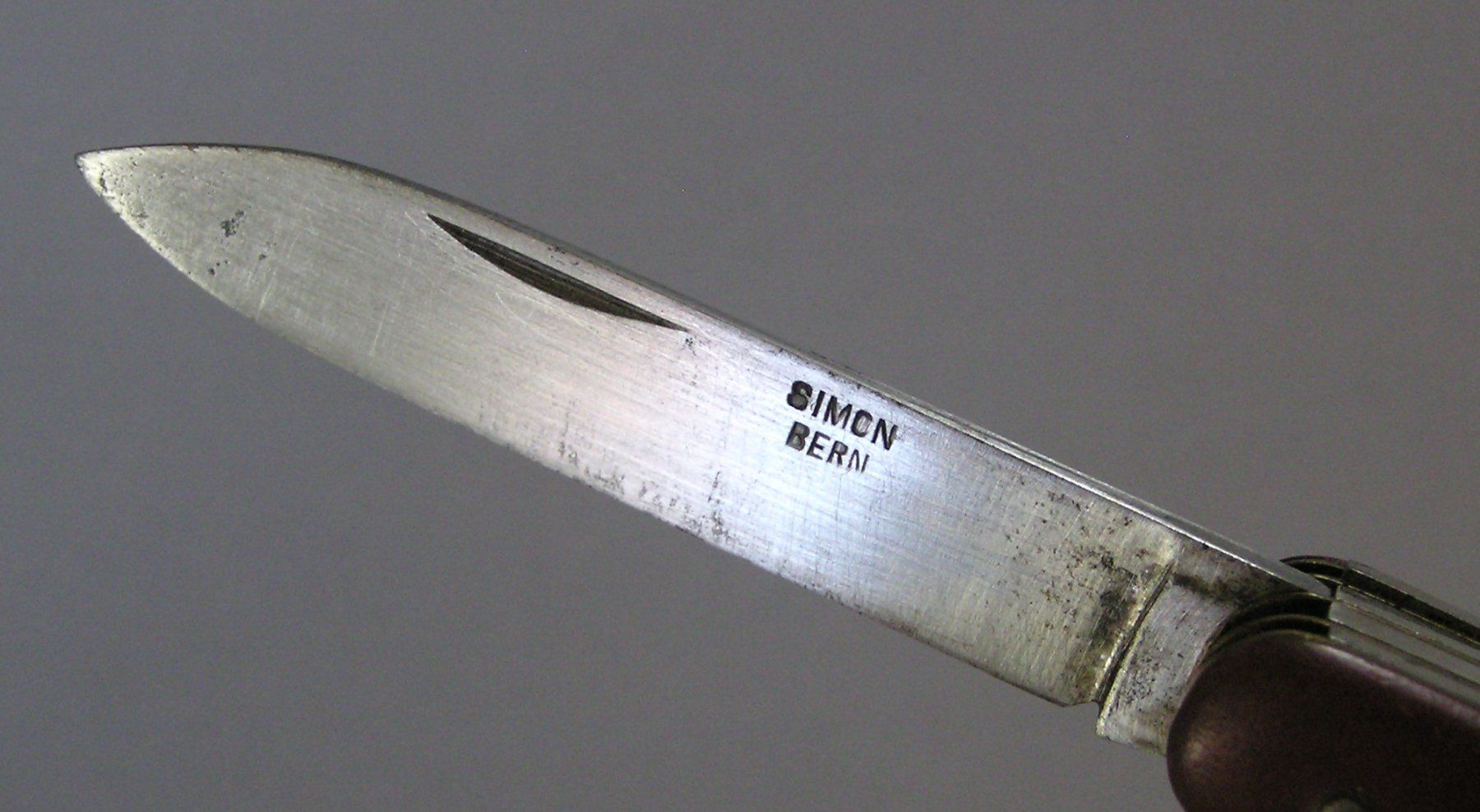 Coltelli tascabile: SIMON BERN ALTES TASCHENMESSER SACKMESSER – Usato da Grenchen venduto da Antique-hunter 2