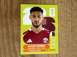 Panini FIFA World Cup 2026 Sticker Mohammed Mannai QAT 9