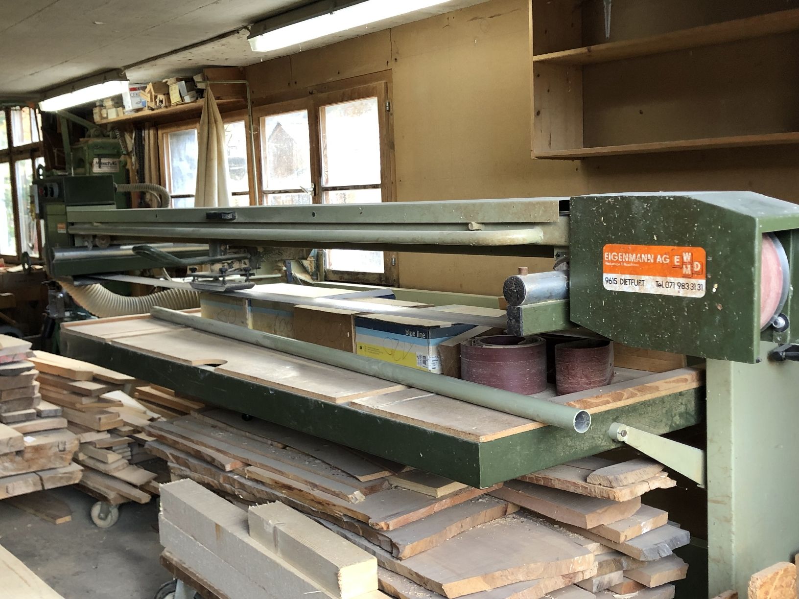 Smerigliatrici & Lucidatrici: Tischschleifbandmaschine – Usato da Stein SG venduto da Speerblick2 1