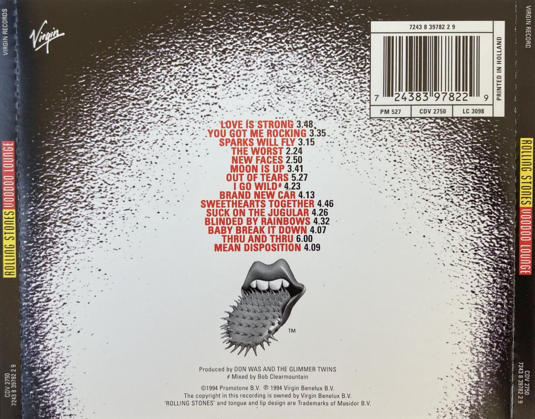 CD: ROLLING STONES - VOODOO LOUNGE – Usato da Bottens venduto da hotter-than-hell 1
