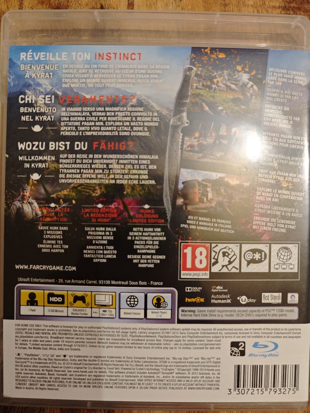 Sony Giochi: Far Cry 4 Limited Edition - PS3 - Top Zustand – Usato da Dübendorf venduto da kb86_MOVIE 1