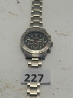 Edle Herrenuhr "X-Mas" Edelstahl Chronograph Vintage Look