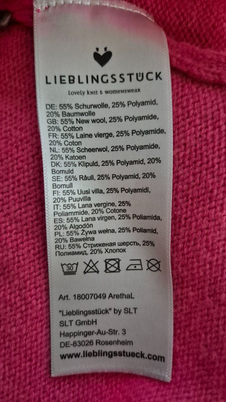 Lieblingsstück Maglioni & Felpe: LIEBLINGSSTÜCK     Pullover Wolle  Grösse 36 – Usato da Niederweningen venduto da Obson 7
