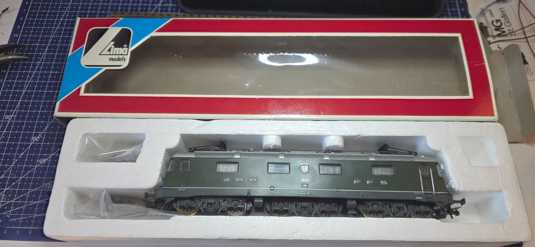 Lima Modellini di ferrovie: Lima Re6/6 11635 HO/DC Dummy – Usato da Hochfelden venduto da Danizh0