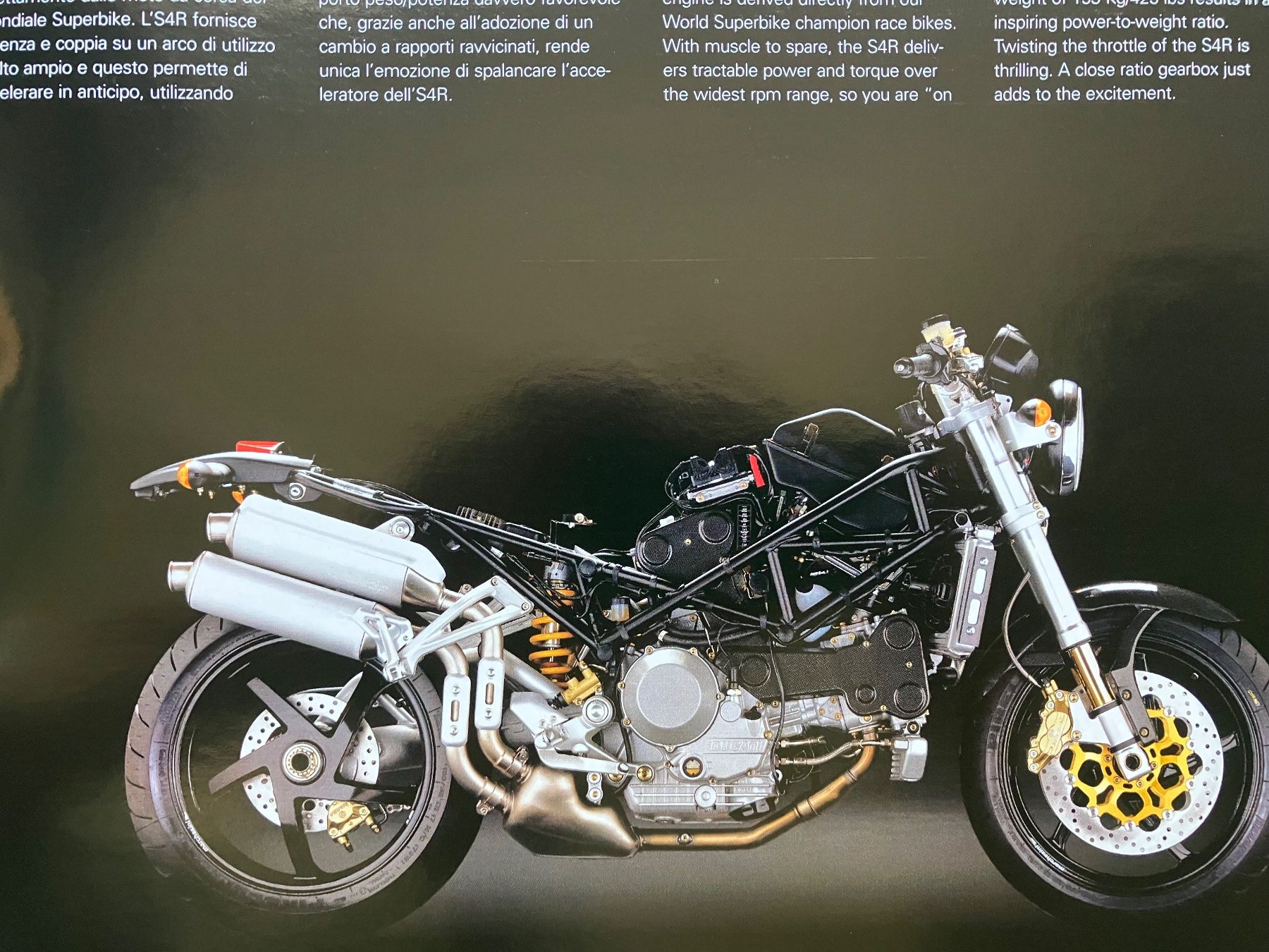 Ducati Strada: Ducati - Modellprogramm 2004 - Originalprospekt – Usato da Malans GR venduto da Chueche427 6