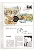Venezuela_1988_Münzbrief mit Beschreibung
