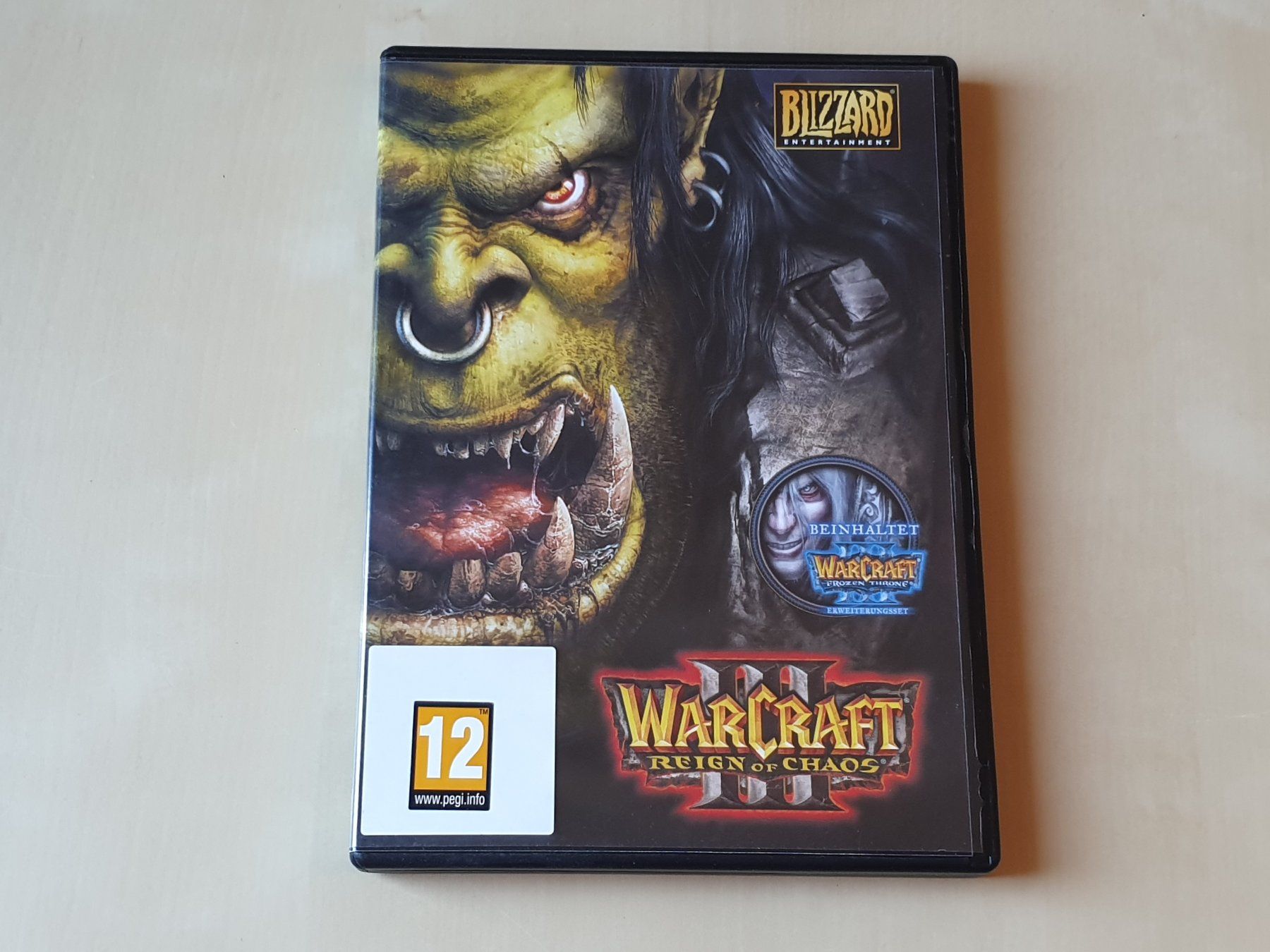 Microsoft Spiele: Warcraft III + Erweiterungsset – Defekt aus Stansstad von collectorsshop