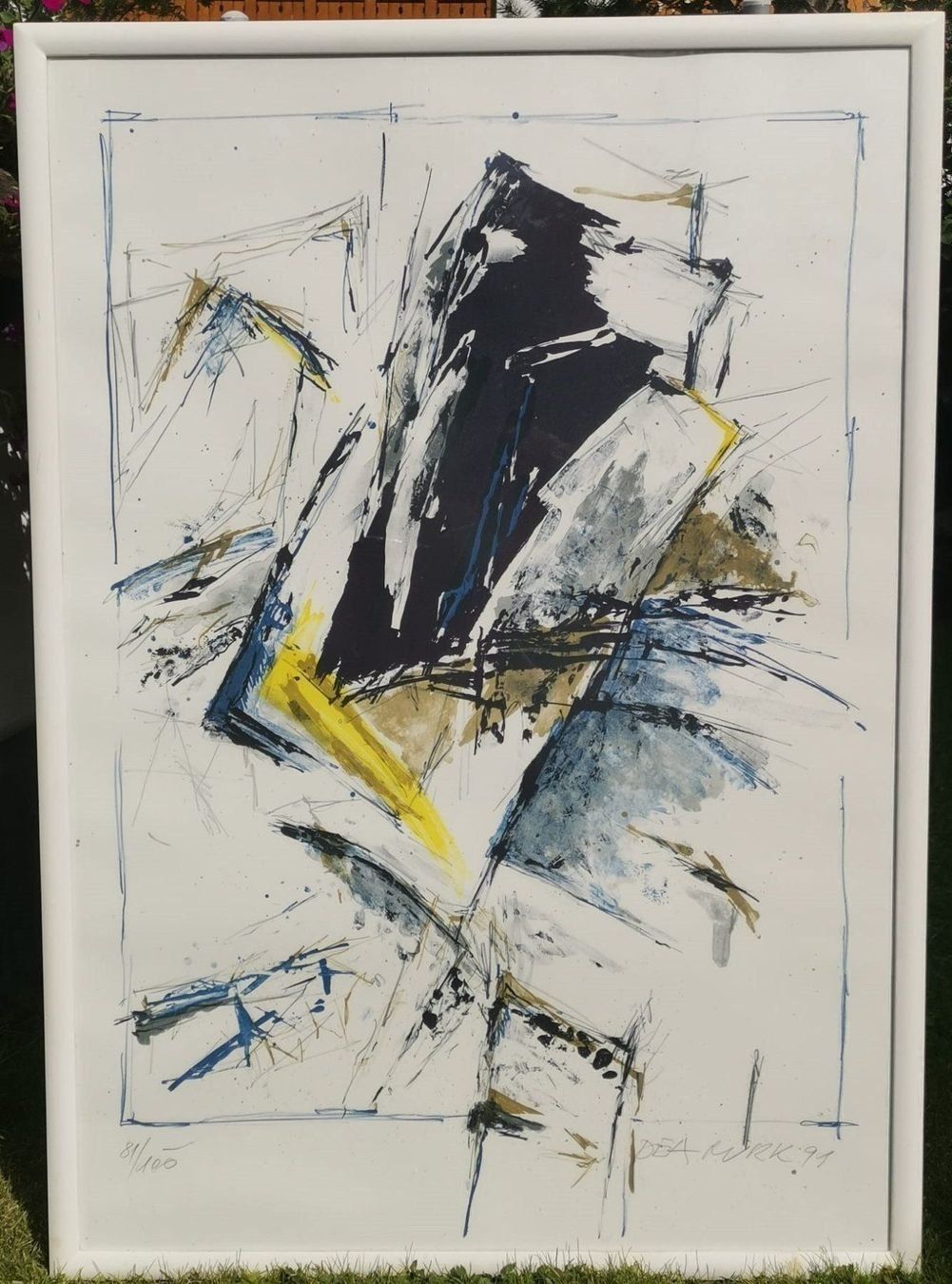 Grafica & Litografie: TOP Litho Dea Murk 1991, 81/100,Superpreis!! – Usato da Samnaun-Compatsch venduto da Muckimu