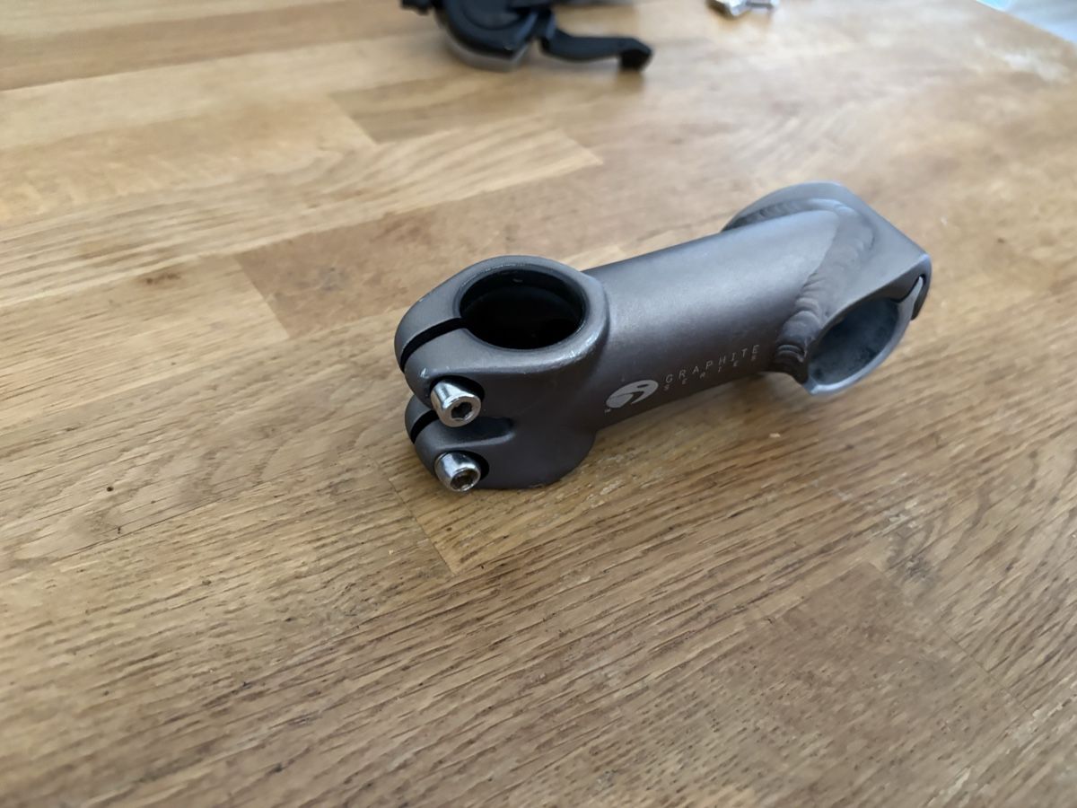 Pezzi di ricambio: Potence de vélo Graphite Series pivot 1"   25,4mm – Usato da Biel/Bienne venduto da pat_kh7v 1