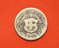 5 Rappen 1851