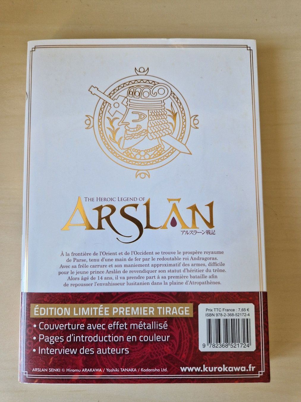 Fumetti: Édition limitée Arslan tome 1 – Nuovo (secondo la descrizione) da Lausanne venduto da cori_dw9 1