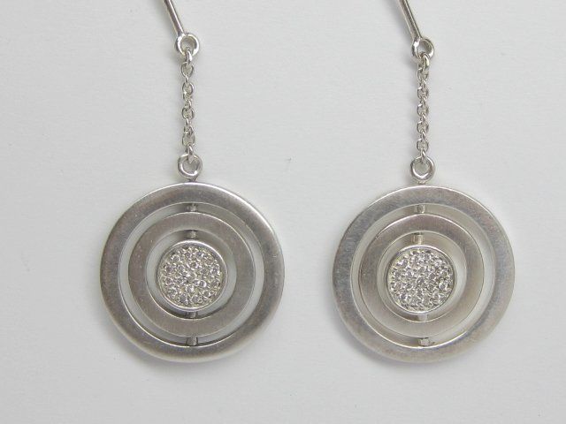 Esprit Orecchini pendenti & Orecchini a lobo: Ohrringe Ohrhänger Silber 925 drehbare Ringe Esprit – Usato da Ermatingen venduto da Decovin 4