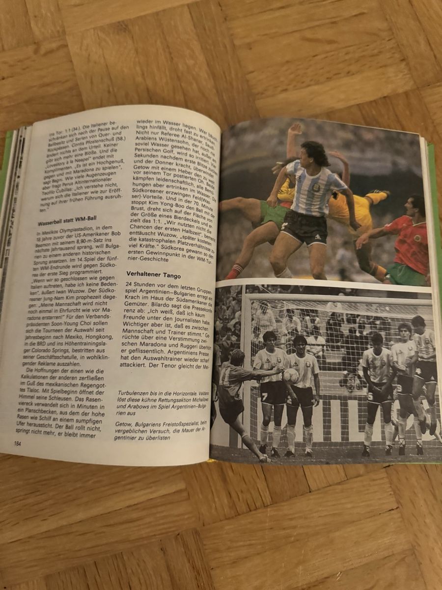 Libri: Fussball WM Mexiko 1986 Buch – Nuovo (secondo la descrizione) da Hergiswil NW venduto da wert721 3