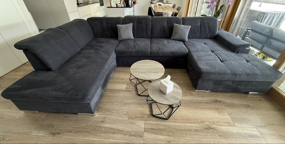 Conforama Sofas: Canapé en U – D'occasion à Enney par audrey_brrz