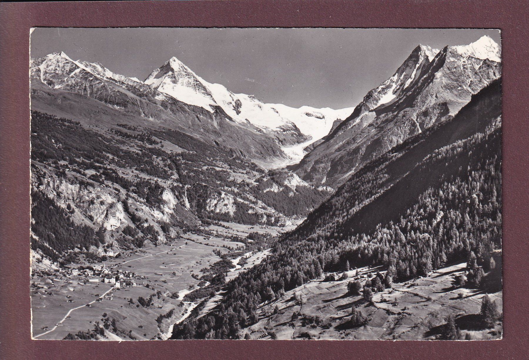 Ansichtskarten: EVOLENE - Dent Blanche – Gebraucht aus Pully von nicecards