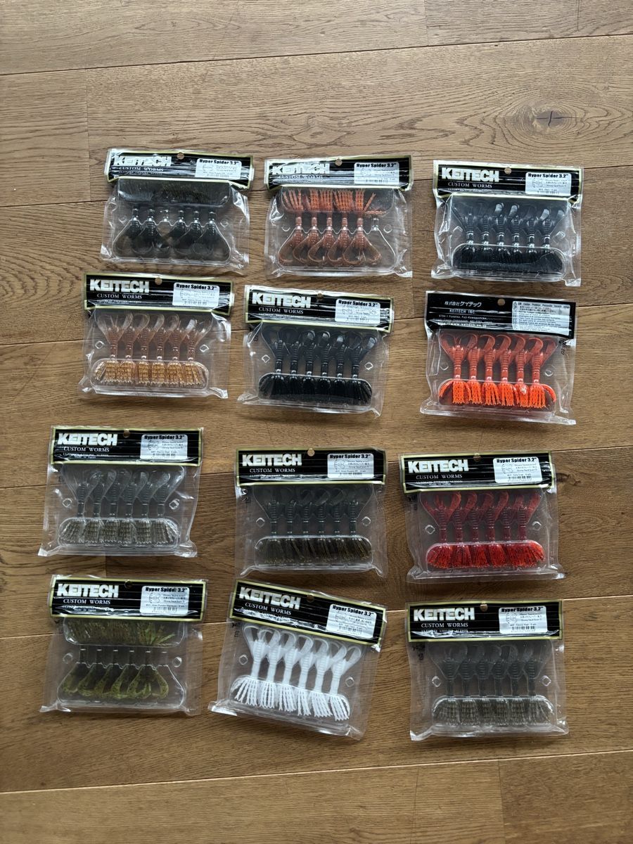 Keitech Esche: Keitech Hyper Spider  – Usato da Kerns venduto da Ruben.amschwand