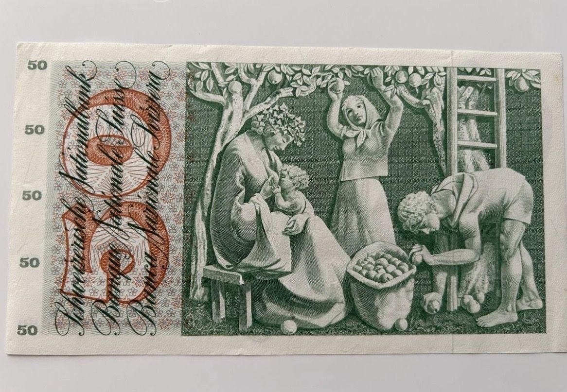 Banconote: Billets 50 francs Suisses  – Usato da Onex venduto da mou_x2gr