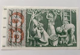 Billets 50 francs Suisses 